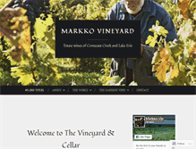 Tablet Screenshot of markko.com